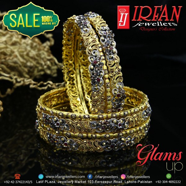 Gold Bangles Design 006