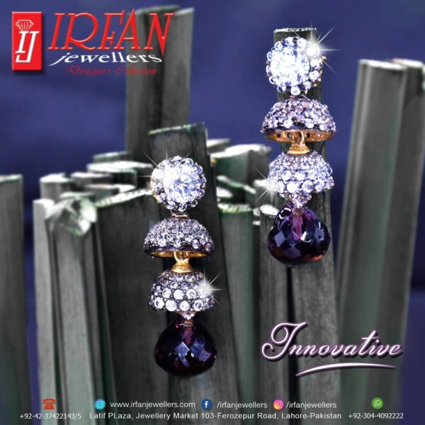 Gold Earring Design 0015