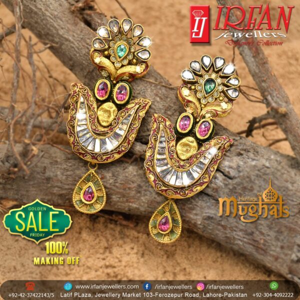 Gold Earring Design 0034
