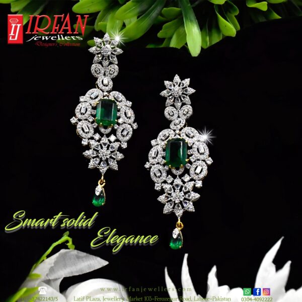 Diamond Earring Design 006